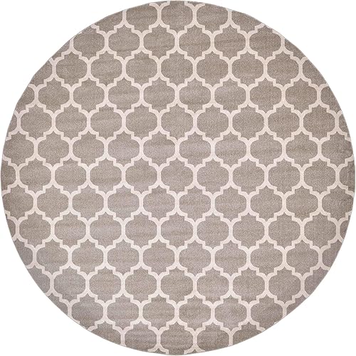 Vista 368 de Unique Loom Trellis Collection - Alfombra estilo marroquí de enrejado gris oscuro (8' 0 pies x 11' 0 pies)