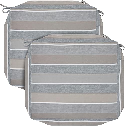 Miniatura 53 de FUNHOME Fundas de cojín para exteriores, 42 x 18 x 3 pulgadas, sin relleno. Fundas de cojín de repuesto para muebles de exterior, resistentes al