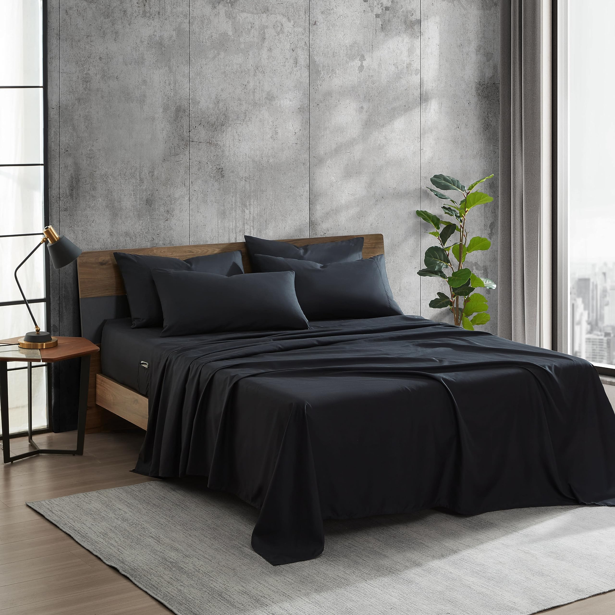 Drap Kenneth Cole lit très grand fini lisse contre transpiration nocturne