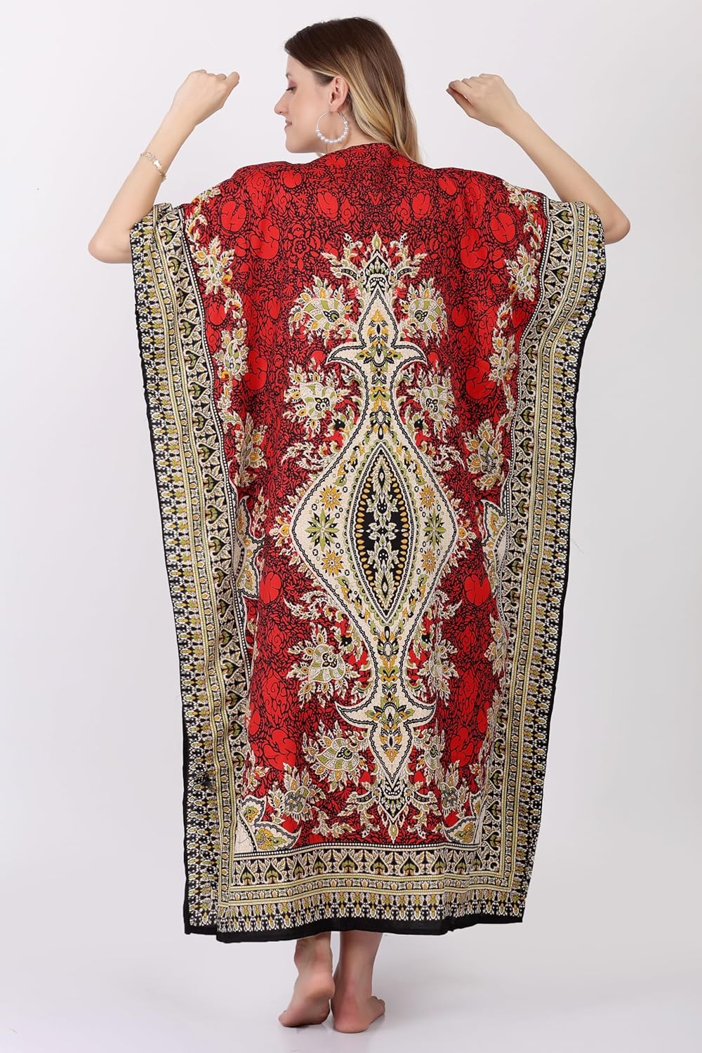 Ladies Kaftans Tunic Kimono Maxi Women Dashiki African Caftan Plus Size Lounge Girls Kimono for Any Occasion - Image 5