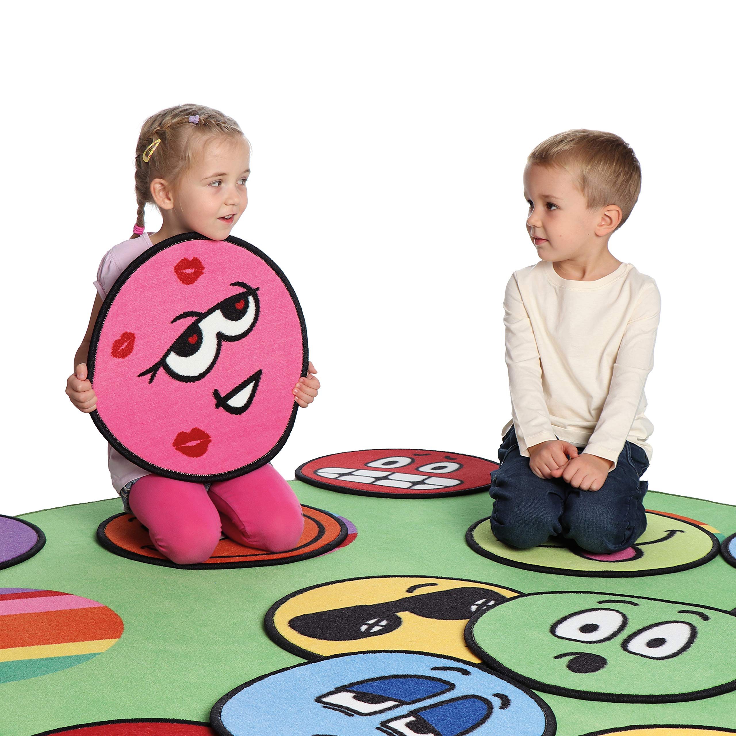 Erzi 51176 LiLaLaune Teppiche, geeignet für Gruppenräume und Kinderzimmer