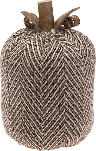 Miniatura 7 de Boston International Calabazas de felpa para decoración de mesa de otoño y otoño, juego de 6, caja de calabazas