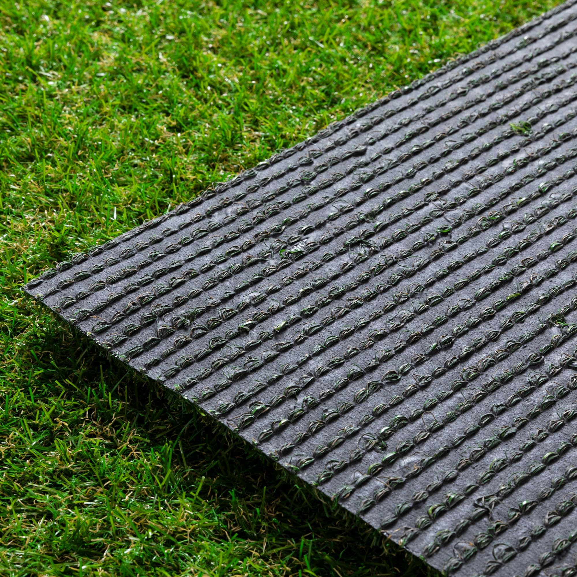 Steffensmeier Kunstrasen Park 22 mm 1.190 g/m² UV-beständig Smart Kollektion | Grün, Größe: 200x400 cm