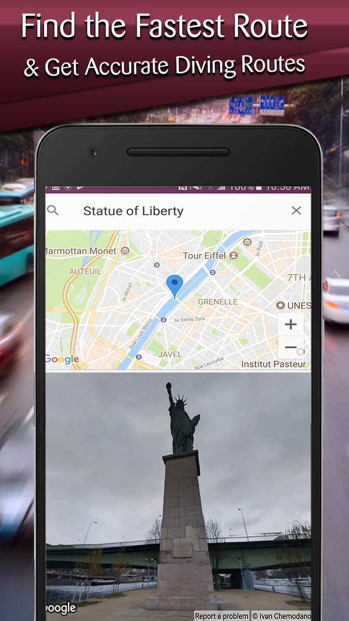 GPS Route Voice Navigation – Live Street View Map - App on Amazon Appstore