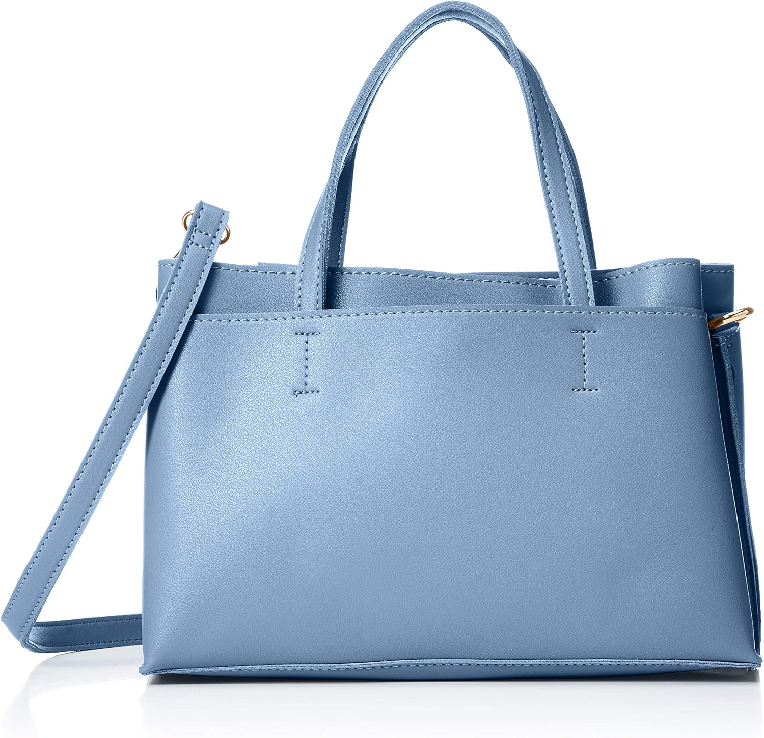 Simple 2-Way Shoulder Bag with Soft Fabric