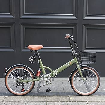 持ち運びラクラク！Topone 折りたたみ自転車 20インチ 6段変速付き Amazon | 折りたたみ自転車 20インチ リアサスペンション