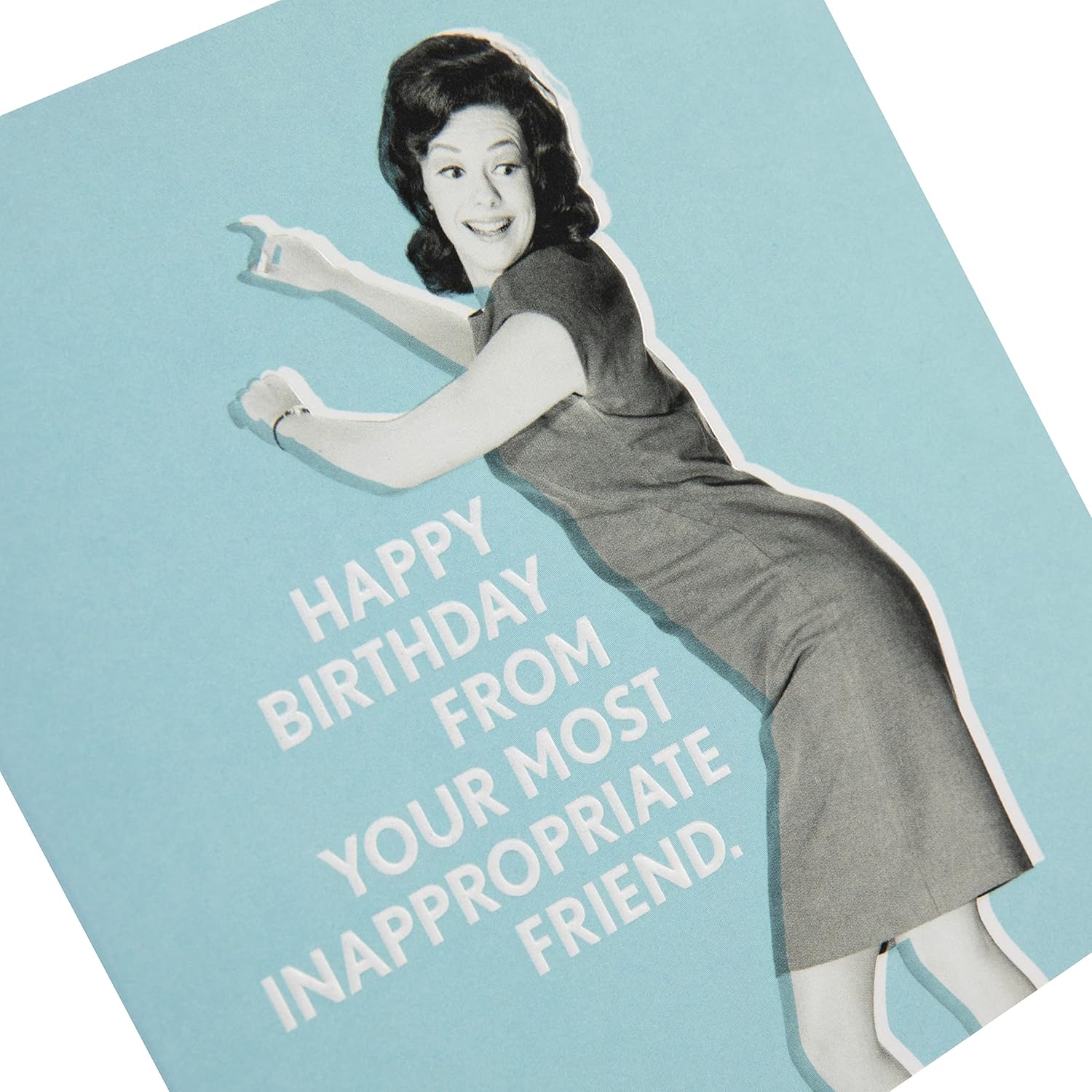 Hallmark Studio Birthday Card for Friend - Embossed Studio Ink Design
