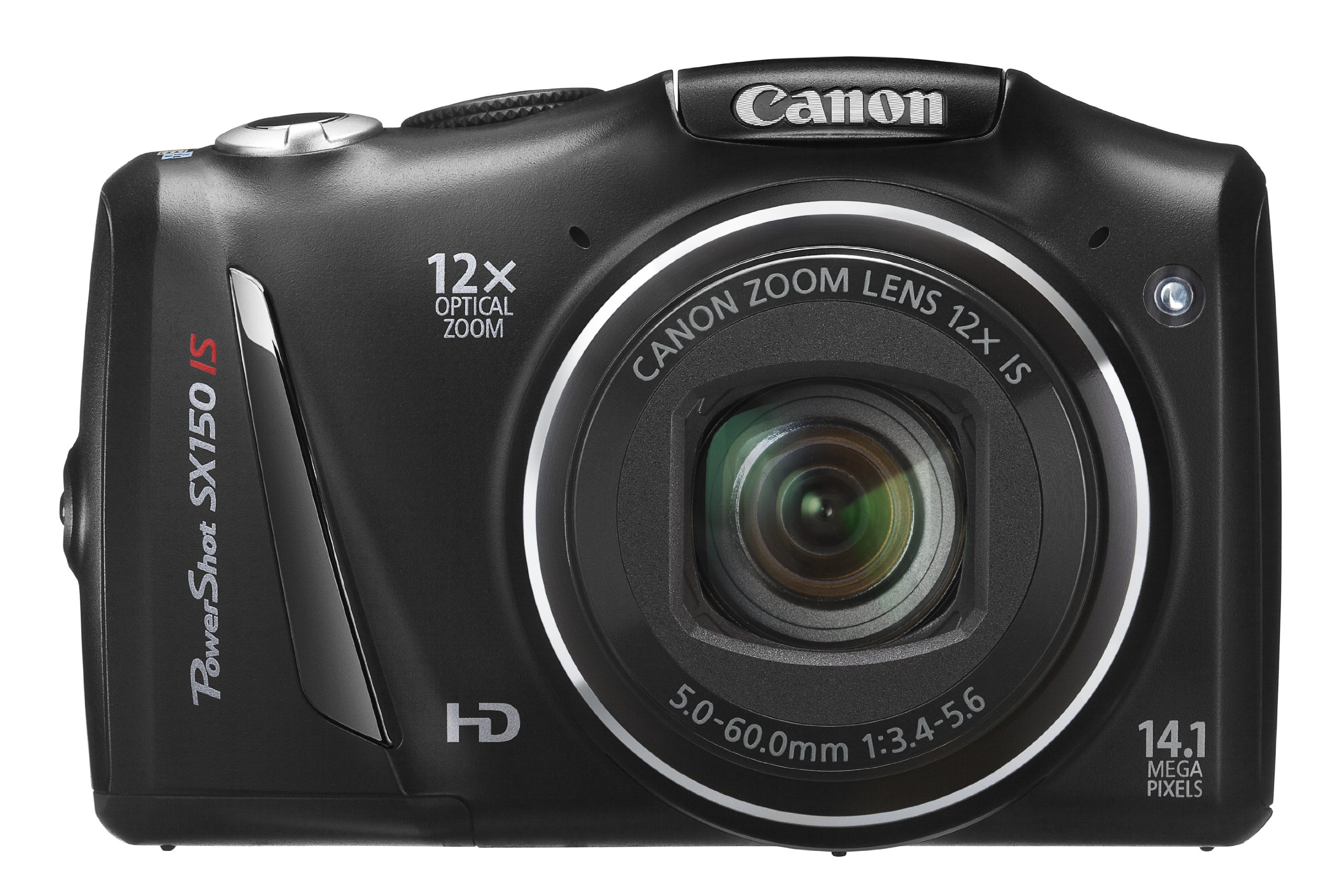 Canon PowerShot SX 150 IS Digitalkamera (14 MP, 12-fach opt. Zoom