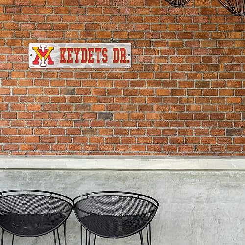 Vista 78 de Rico Industries Letrero de plástico de la NCAA de plástico de 4 x 16 pulgadas Alternativo