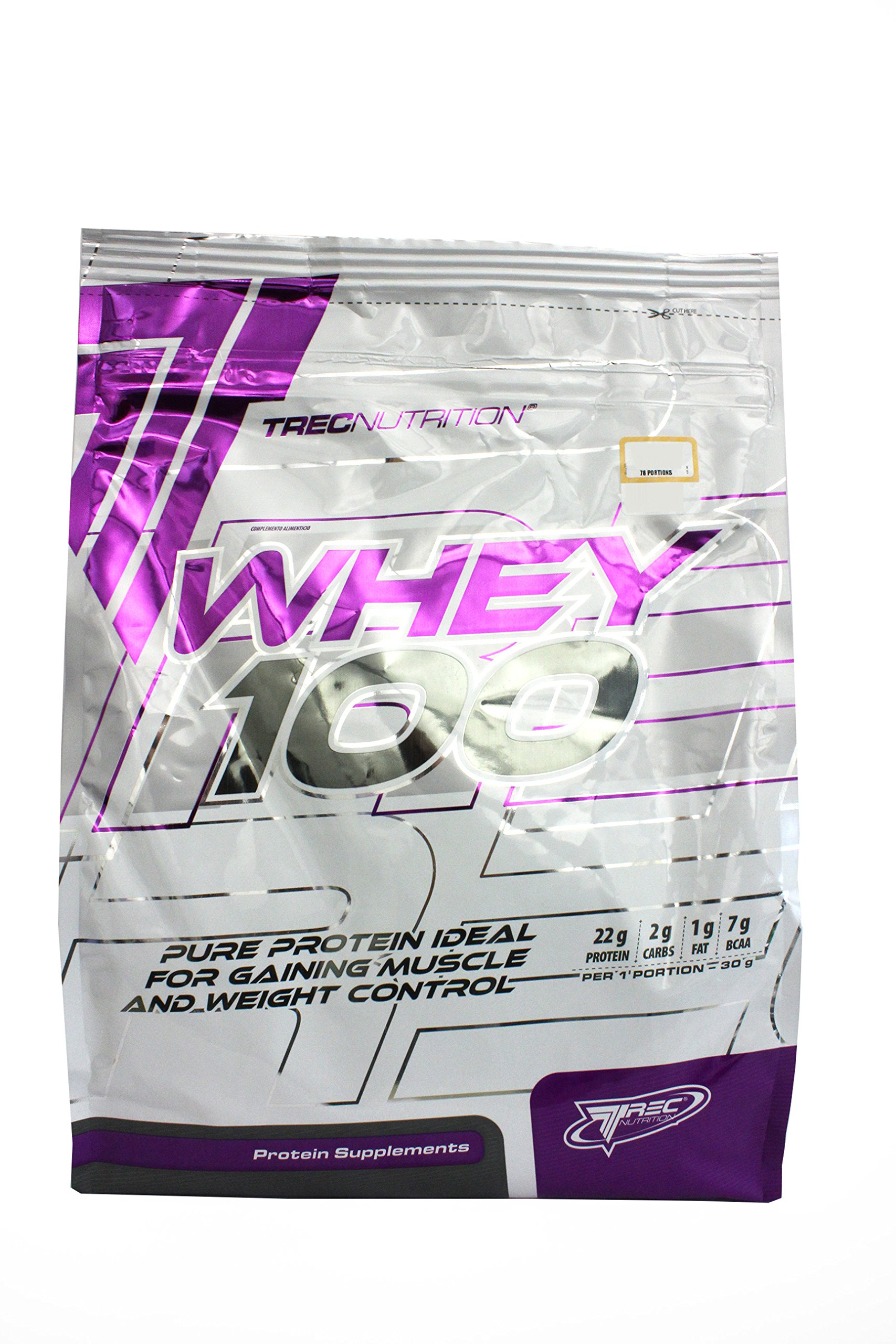 Trec Nutrition 100 Percent Whey Protein Concentrate, 2275 g, Advocat