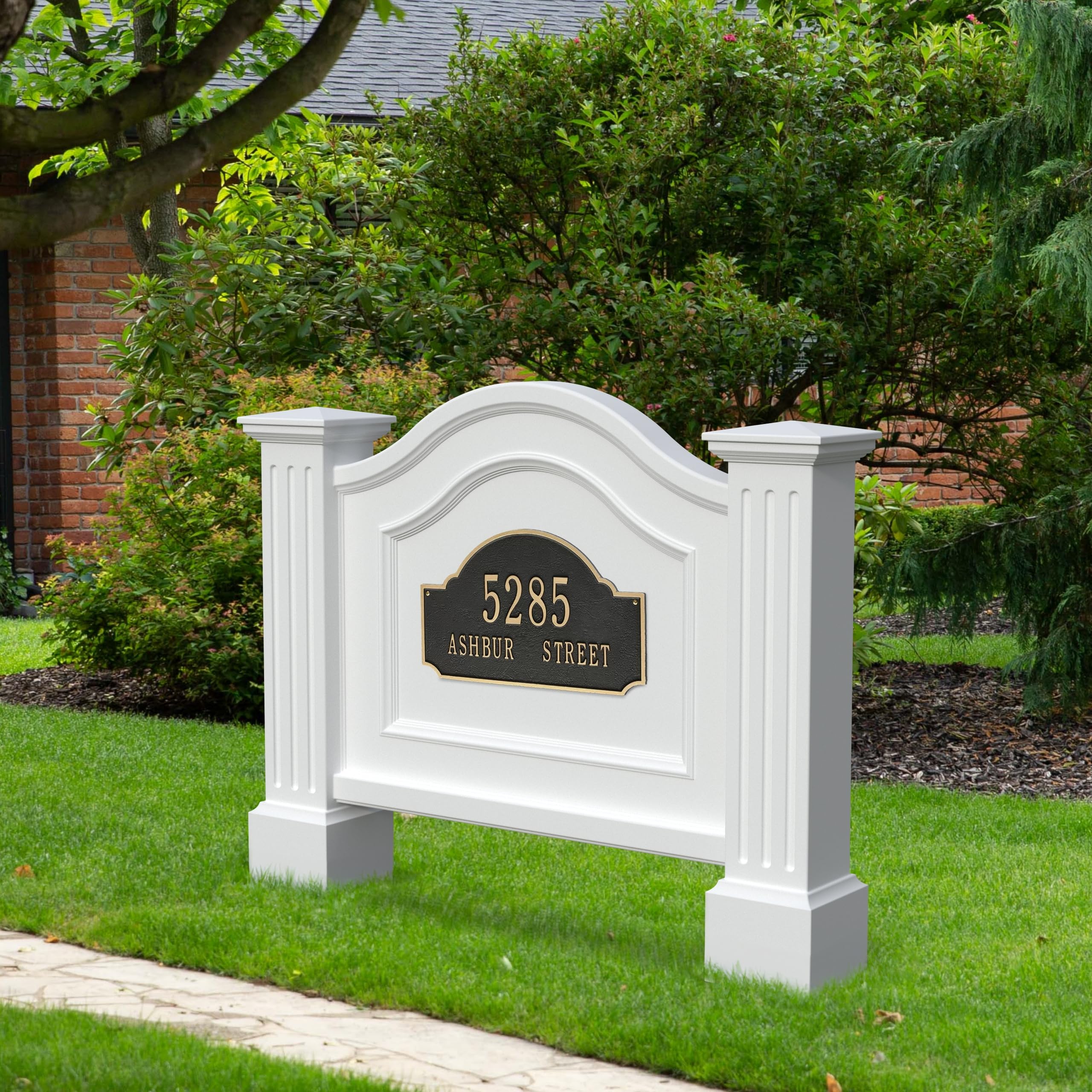 Nantucket サインプレート Nantucket sign with 1/4 round corners | Strafford House