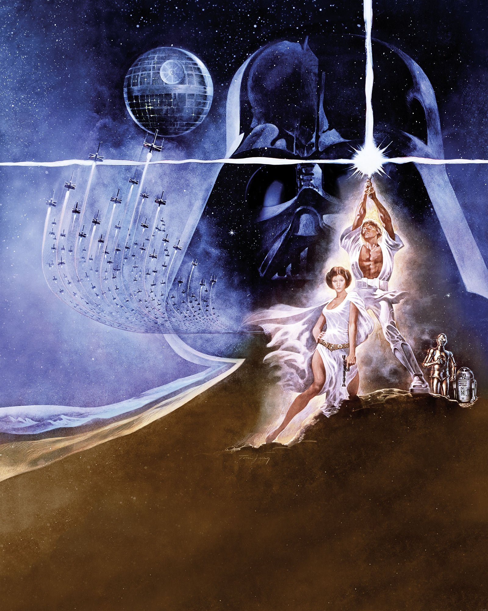 Komar 008-DVD2 Star Wars Poster Classic 2 Wallpaper, Assorted Colours - Image 2