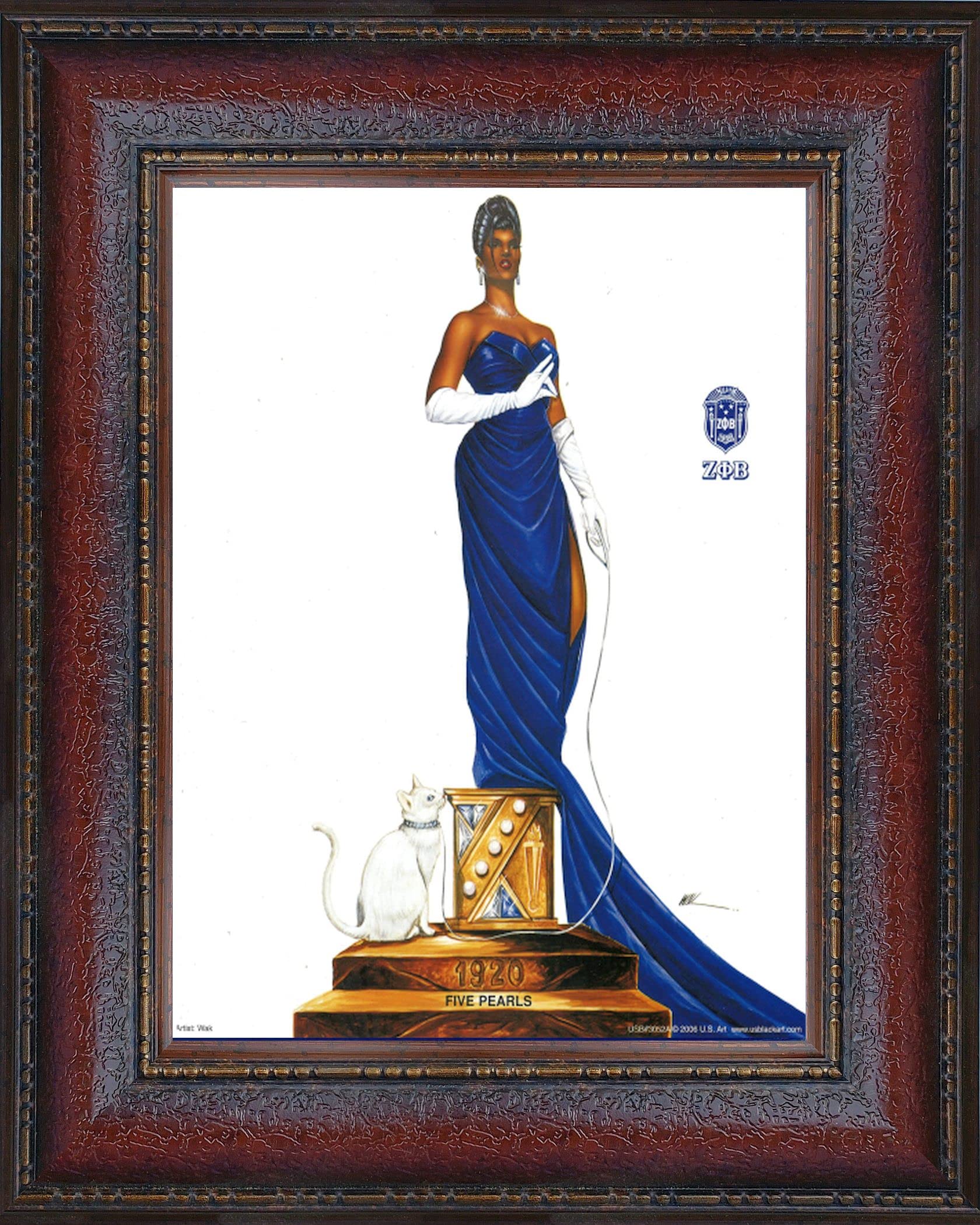 Amazon.com: Divine Nine Depot Five Pearls: Zeta Phi Beta by