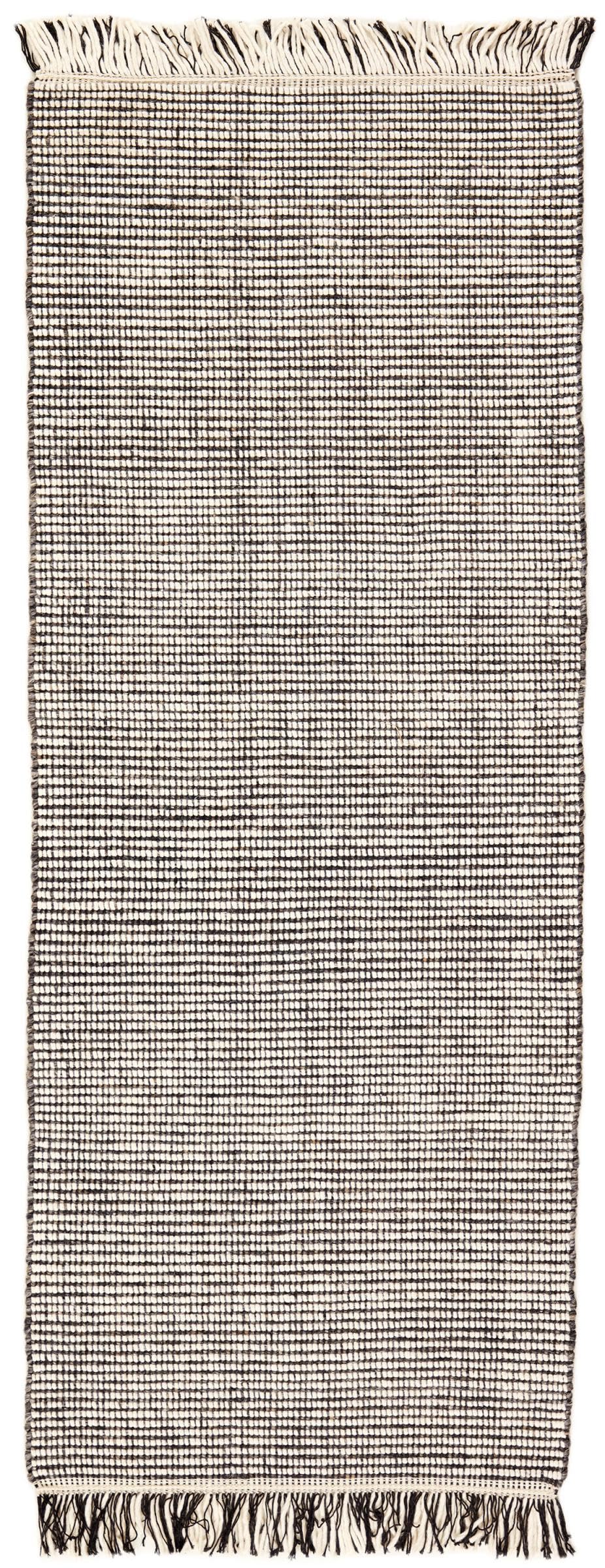 Tapis laine moderne Nordlyn Charm 79x299 pour couloir élégant