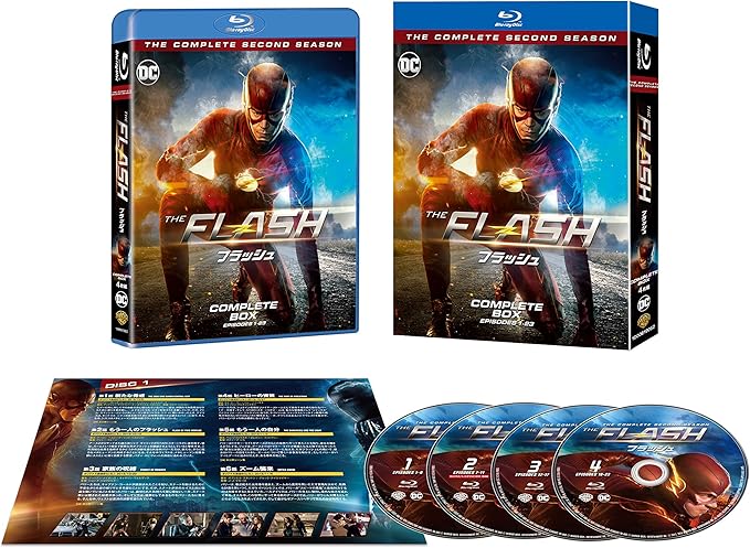 Amazon The Flash フラッシュ セカンド シーズン コンプリート ボックス 4枚組 Blu Ray Tvドラマ