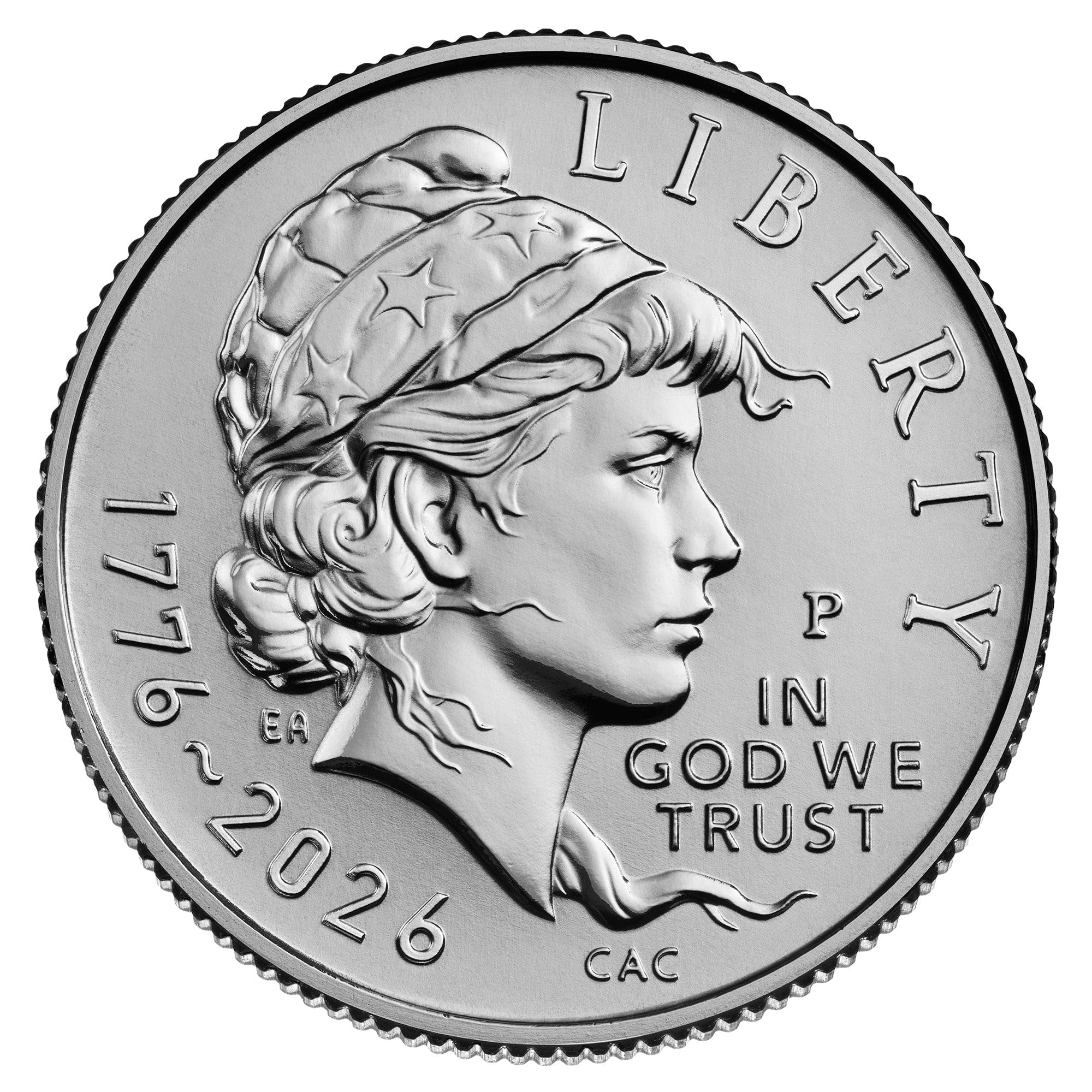2026.4.4no.2一粒万倍財守カエル　新潟産上質碧玉 2026 P, D Dual Dated 1776-2026 Emerging Liberty Dime 2 Coin Set