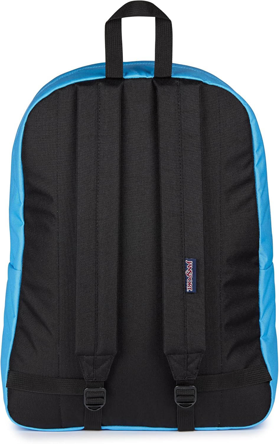 jansport superbreak one backpack - durable, lightweight bag with 1 main compartment, front utility pocket with built-in organizer, premium backpack, electric azul electric azul one size