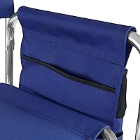Vista 8 de NCAA silla deportiva Azul marino
