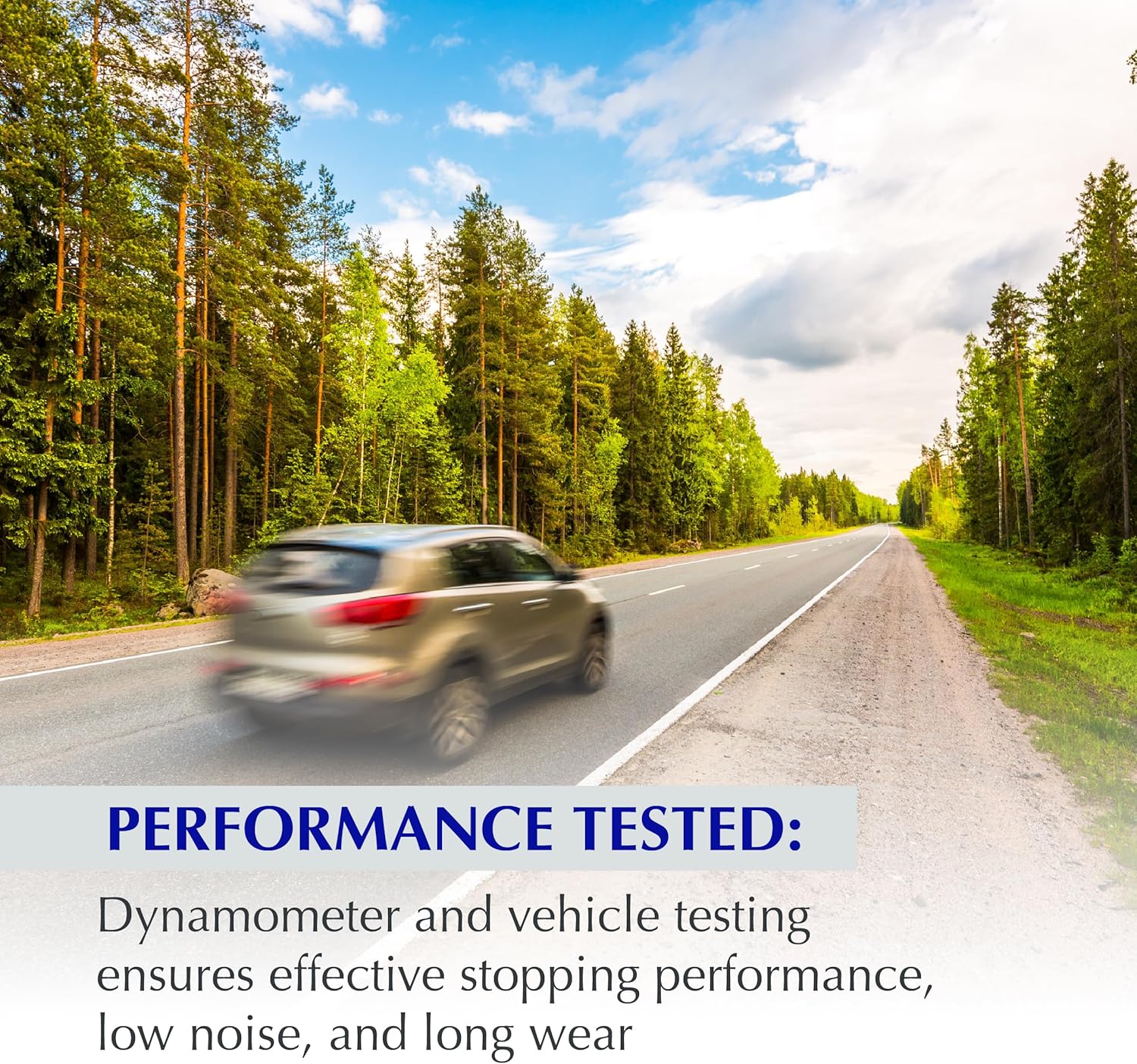 Centric 106.04360 POSI-QUIET XT Automotive Front Brake Pads for Selected 1996-2009 Toyota 4Runner, Tacoma