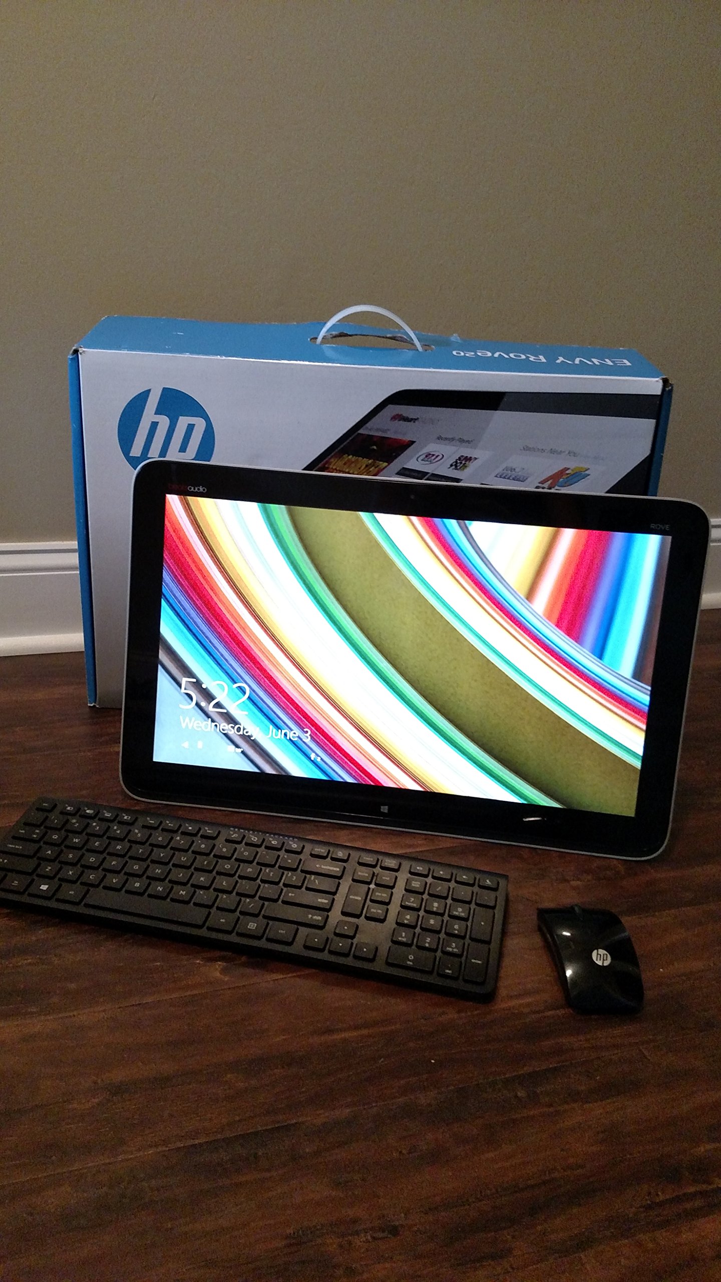 HP ENVY Rove 20-k014us Mobile All-in-One Tablet/Desktop PC