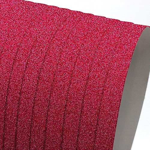 Miniatura 5 de YZH Crafts - Papel de cartulina con purpurina, sin desprendimiento, papel para manualidades y proyectos de bricolaje, papel brillante para hacer
