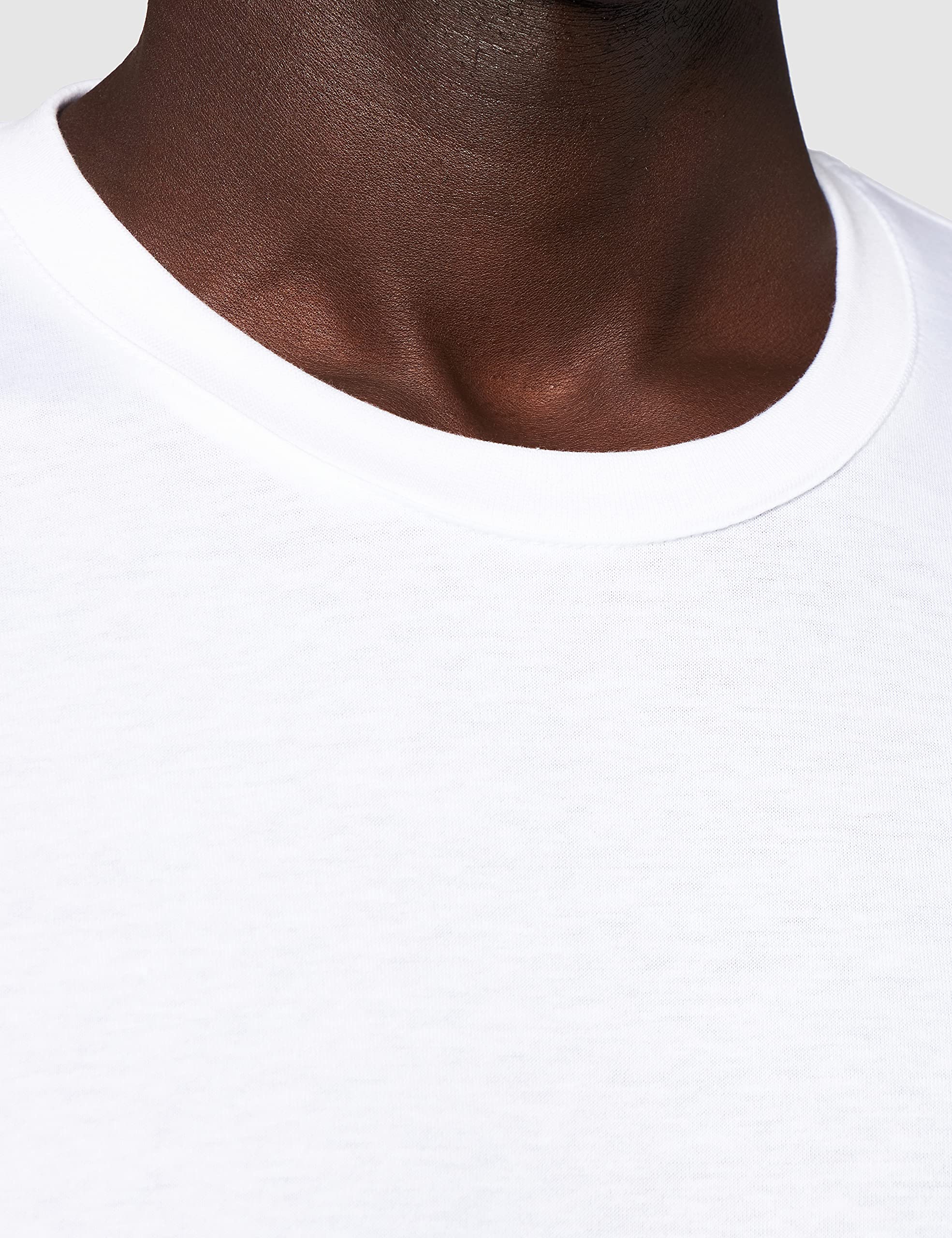 Trigema Men's T-Shirt 636202, X-Large, White (White 001), XL - Image 3