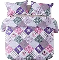 Vista 9 de NEWLAKE - Juego de colcha de 3 piezas