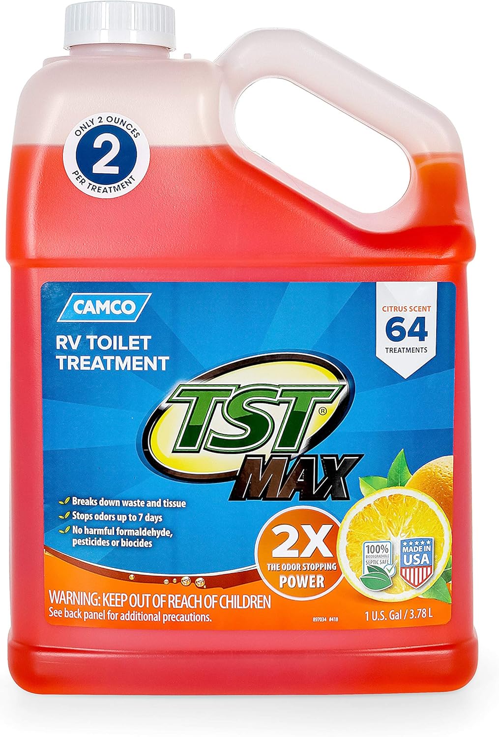Camco 41192 TST Orange Holding Tank Chemical - 32 oz: Automotive