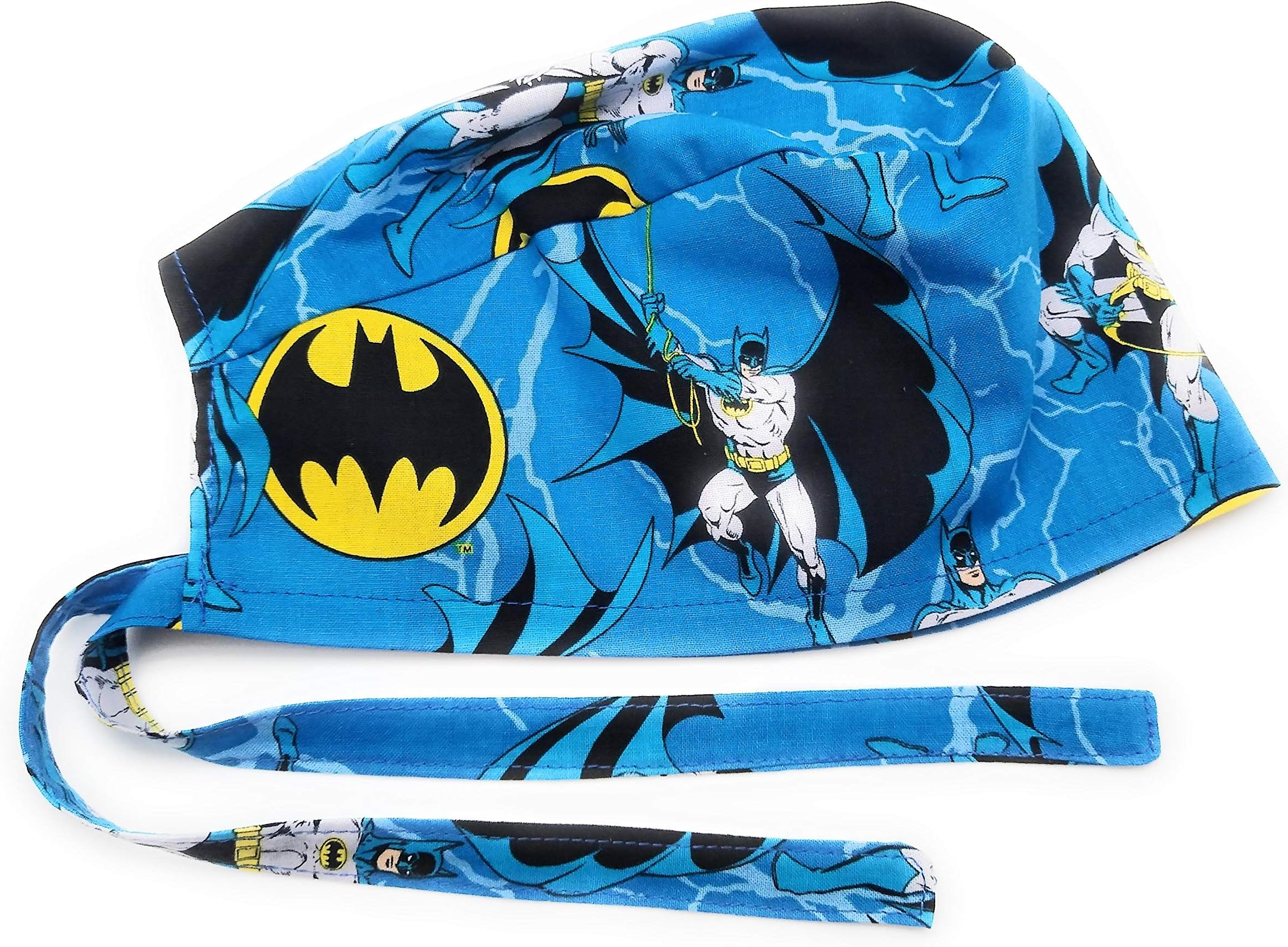 Scrub Hat Comic Books Superheroes SciFi Cotton Fabric Cap Do-Rag Skull Multi Color