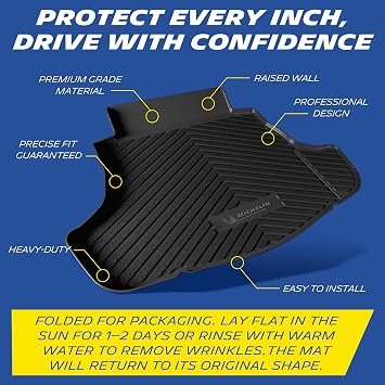 Michelin Floor Mats for 2025-2026 Toyota Camry Trunk Mat/Cargo Liner