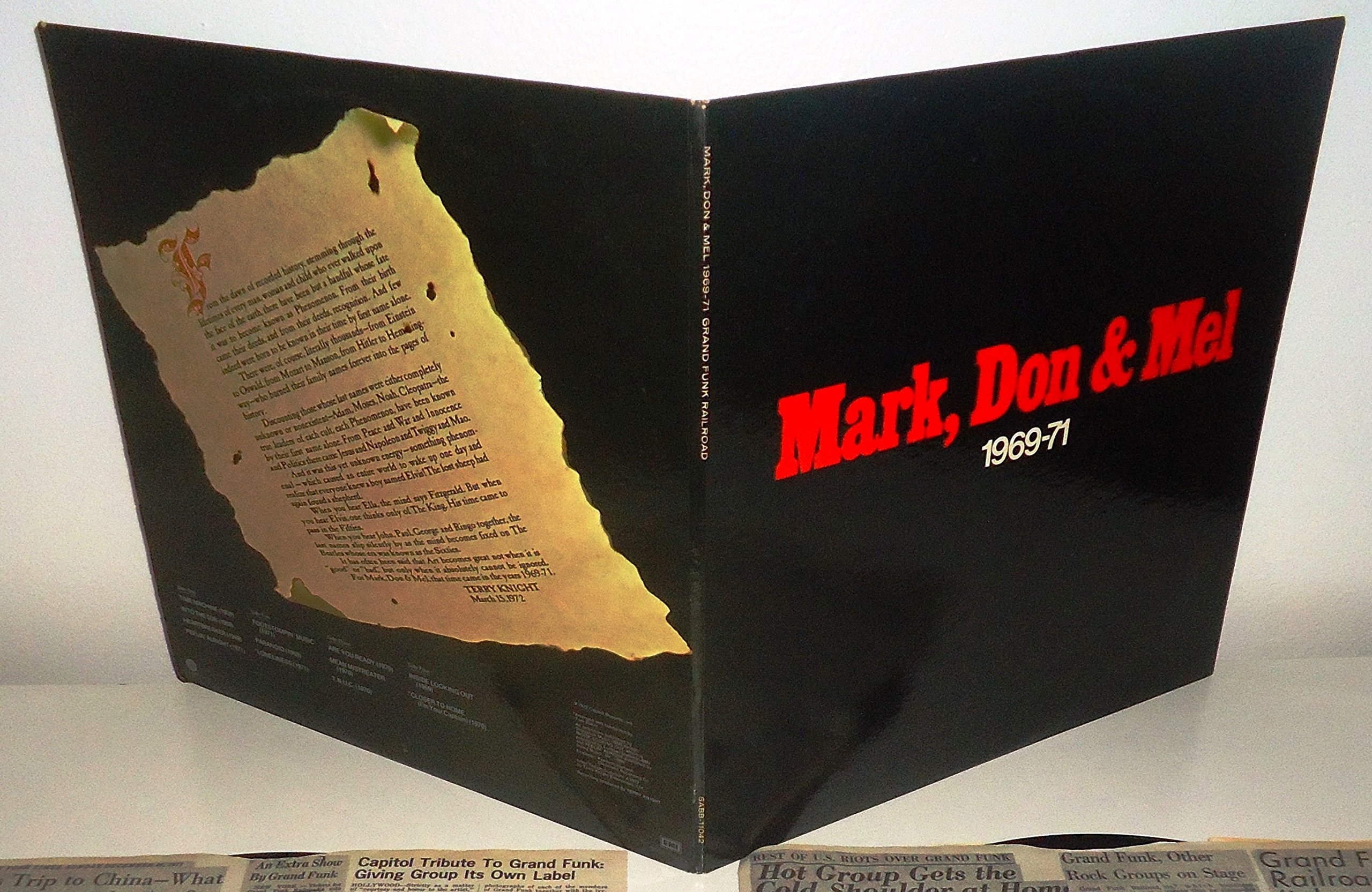 Amazon.com: Grand Funk Railroad Mark Don & Mel 1969-71 - 1st