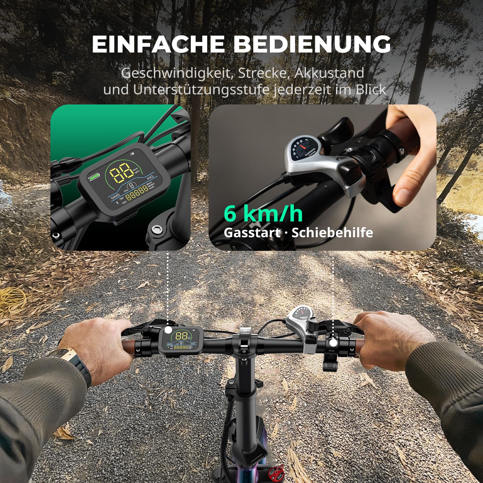 Fafrees F20 PRO Herren E Bike Klapprad 20 Zoll Fatbike [ Offiziell ] Elektrofahrrad 36V 20AH Akku, Damen E-Bike Elektrisch Fahrrad 250W, Ebike 25km/h, Klappbar E Mountainbike Erwachsene 140kg