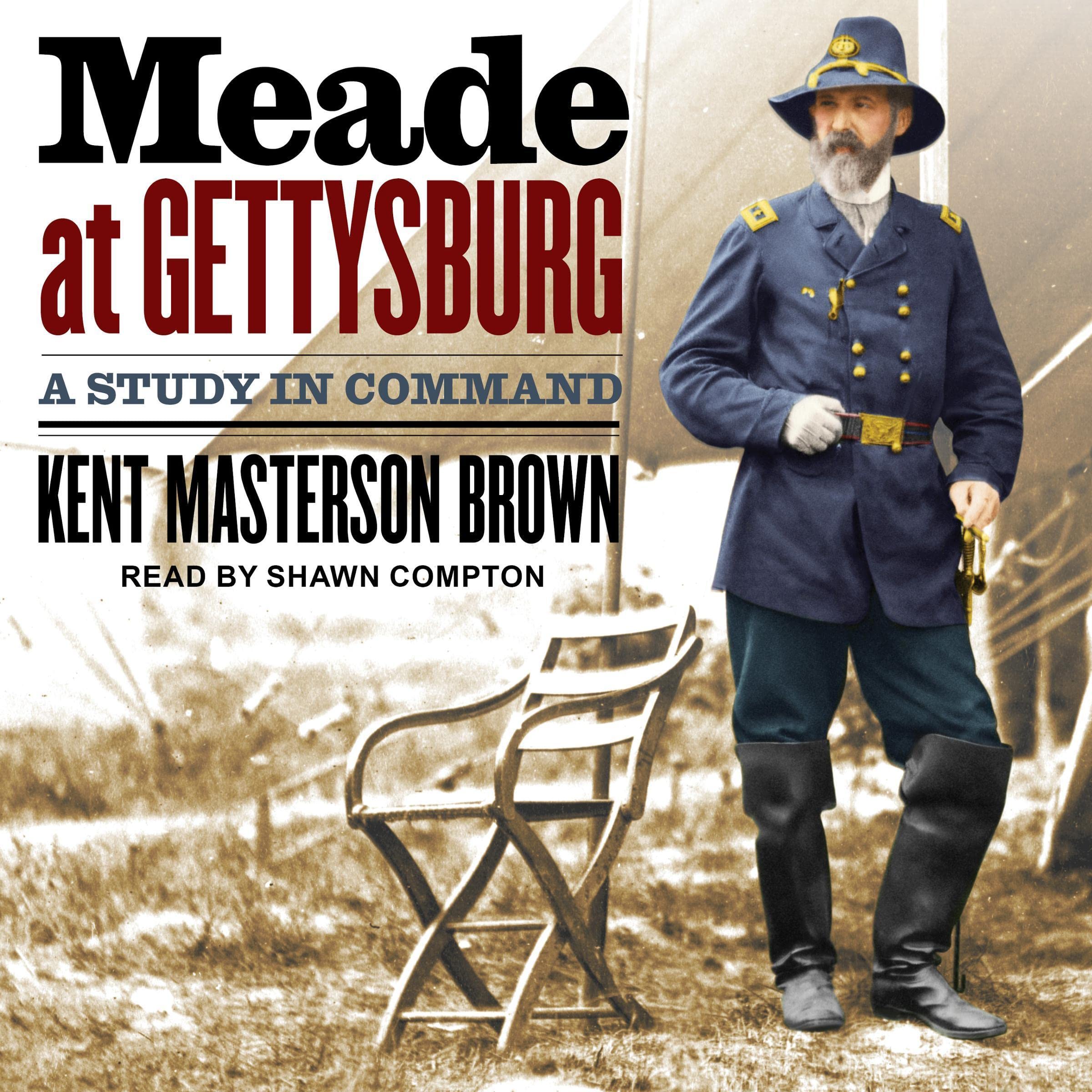 Cover art for Meade at Gettysburg