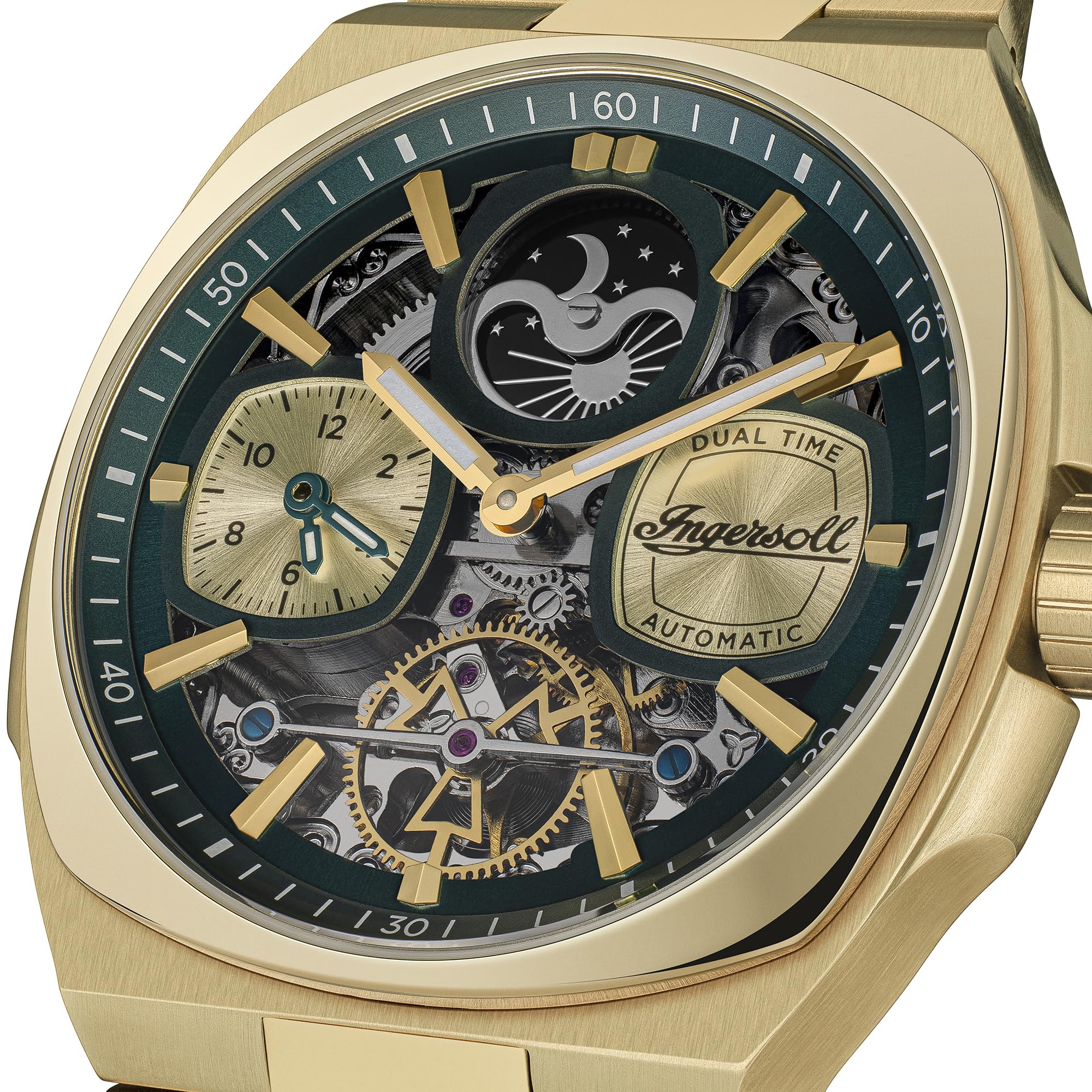 Ingersoll The Spirit Mens, orologio automatico da uomo di 46,7 mm