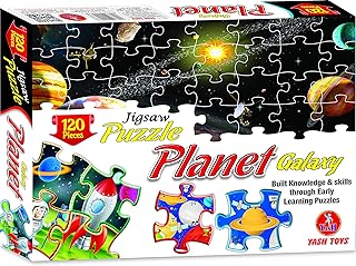 Educational Planet Galaxy Jigsaw Puzzle for Kids, Includes 120 Pieces of Fun Puzzle (Planet) Price In India