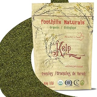 Foothills Naturals Kelp Granules Organic - 1 Pound / 454 g - Canadian…
