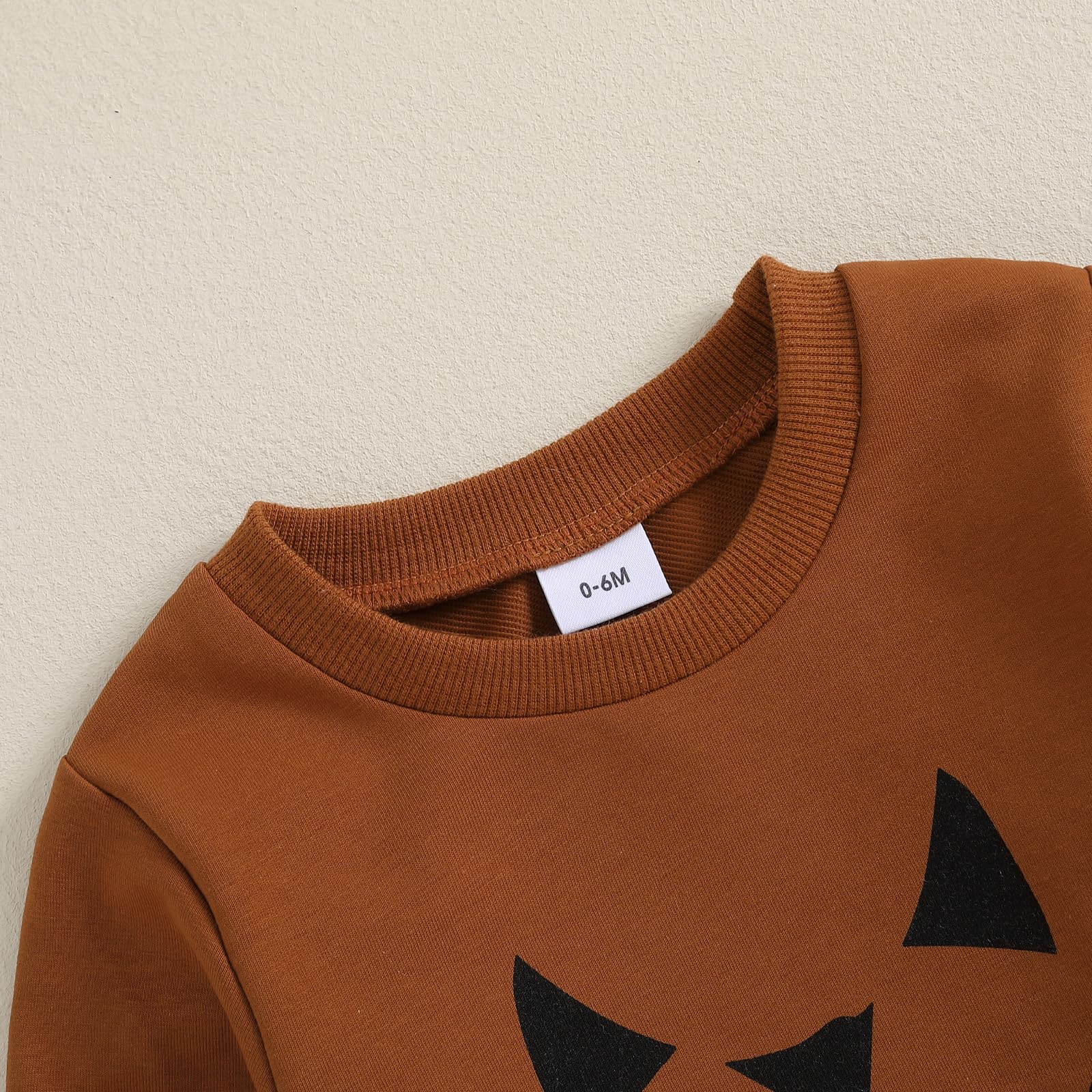 Ropa de Halloween para bebés y niños con camisas y pantalones divertidos en forma de calabaza, ropa de otoño para niños de 6, 12, 18, 24 meses, 2 años