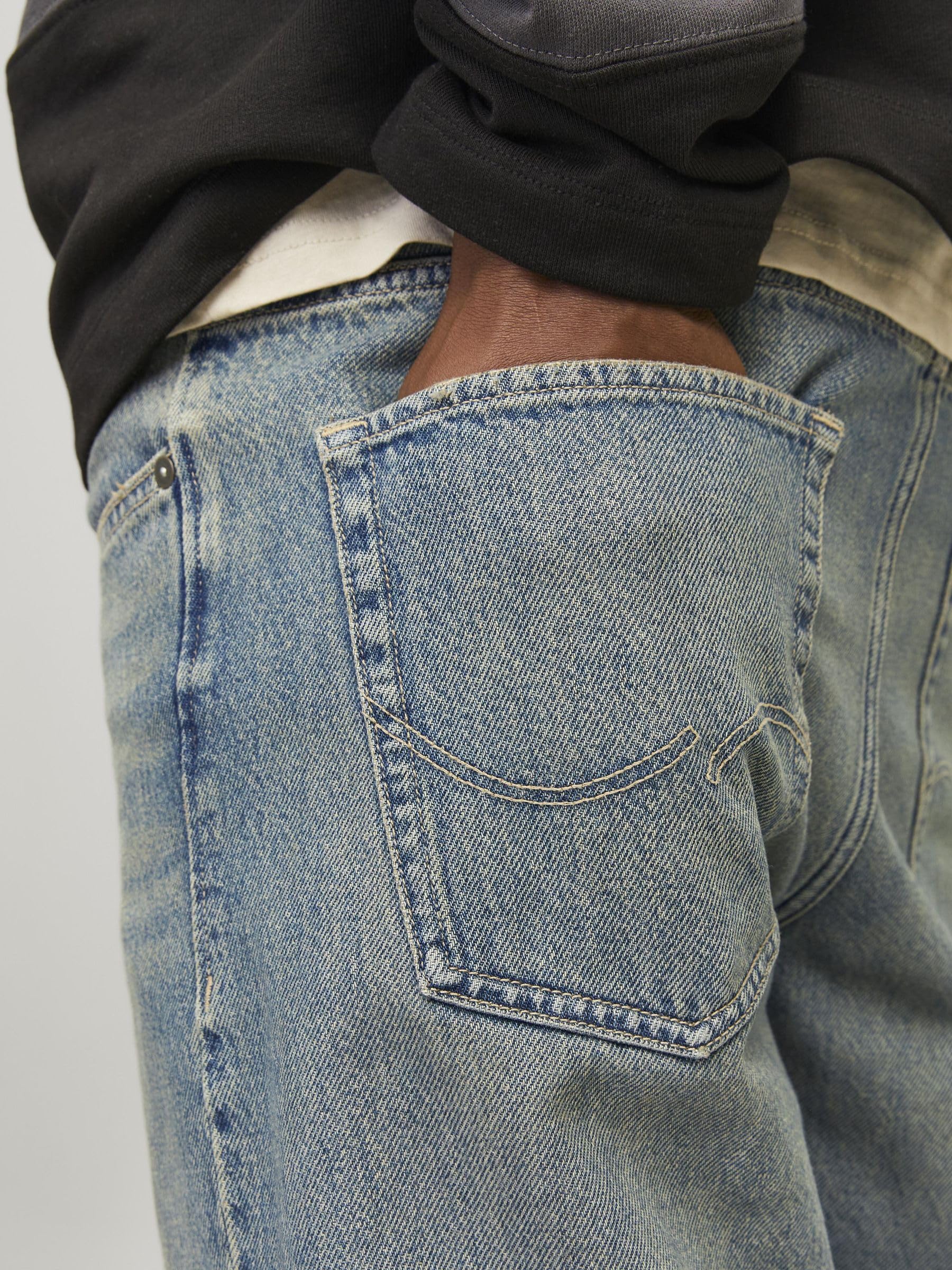 JACK & JONES Loose-fit Jeans JJIEDDIE Jjoriginal MF 710 Noos Loose-fit Jeans