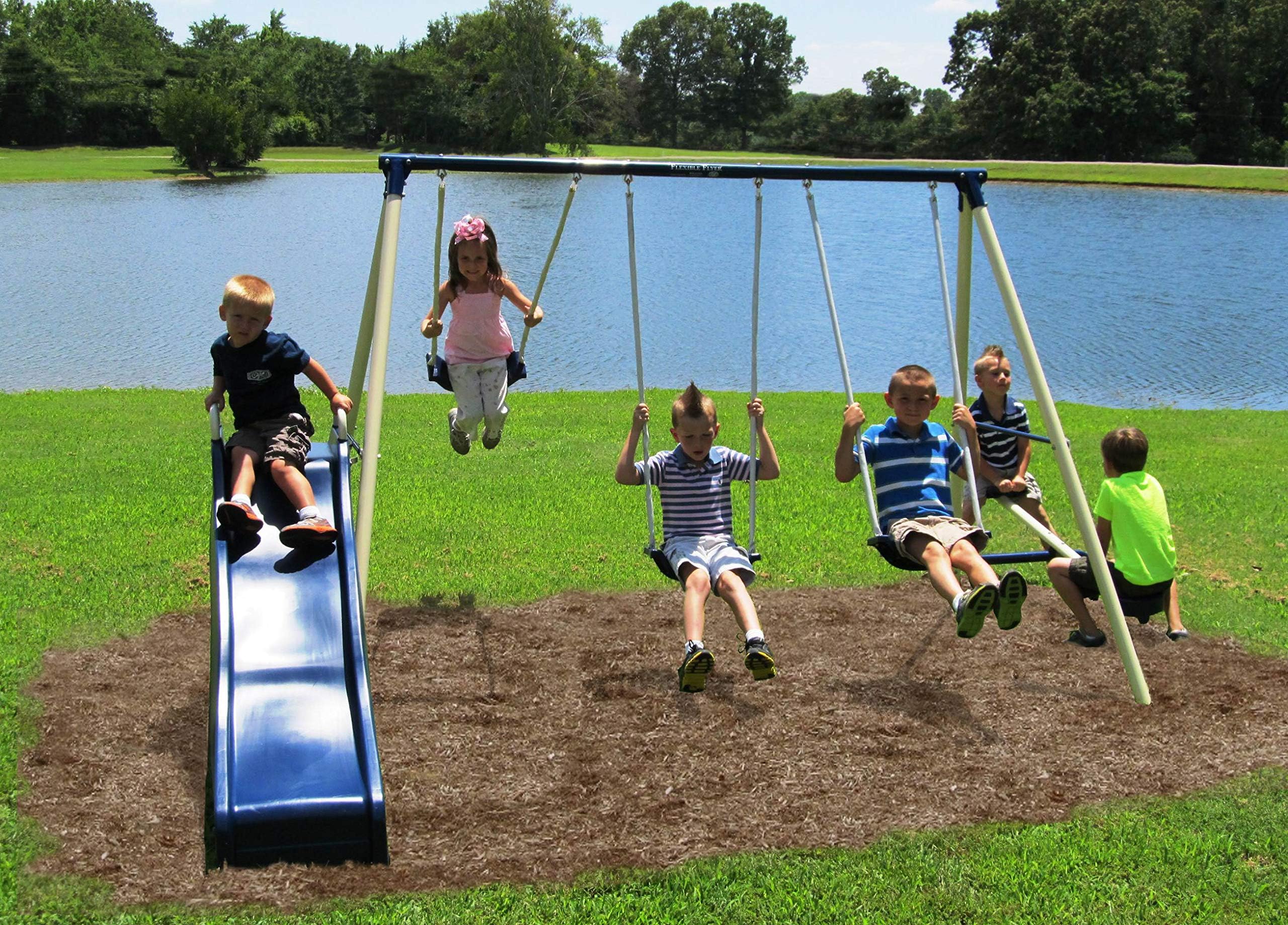 Flexible Flyer "Triple Fun Swing Set