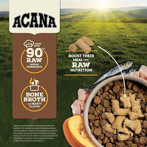 Miniatura 3 de ACANA - Alimento liofilizado para perros, guarnición, sin cereales, alto en proteínas, receta de pollo de granja, 8 onzas