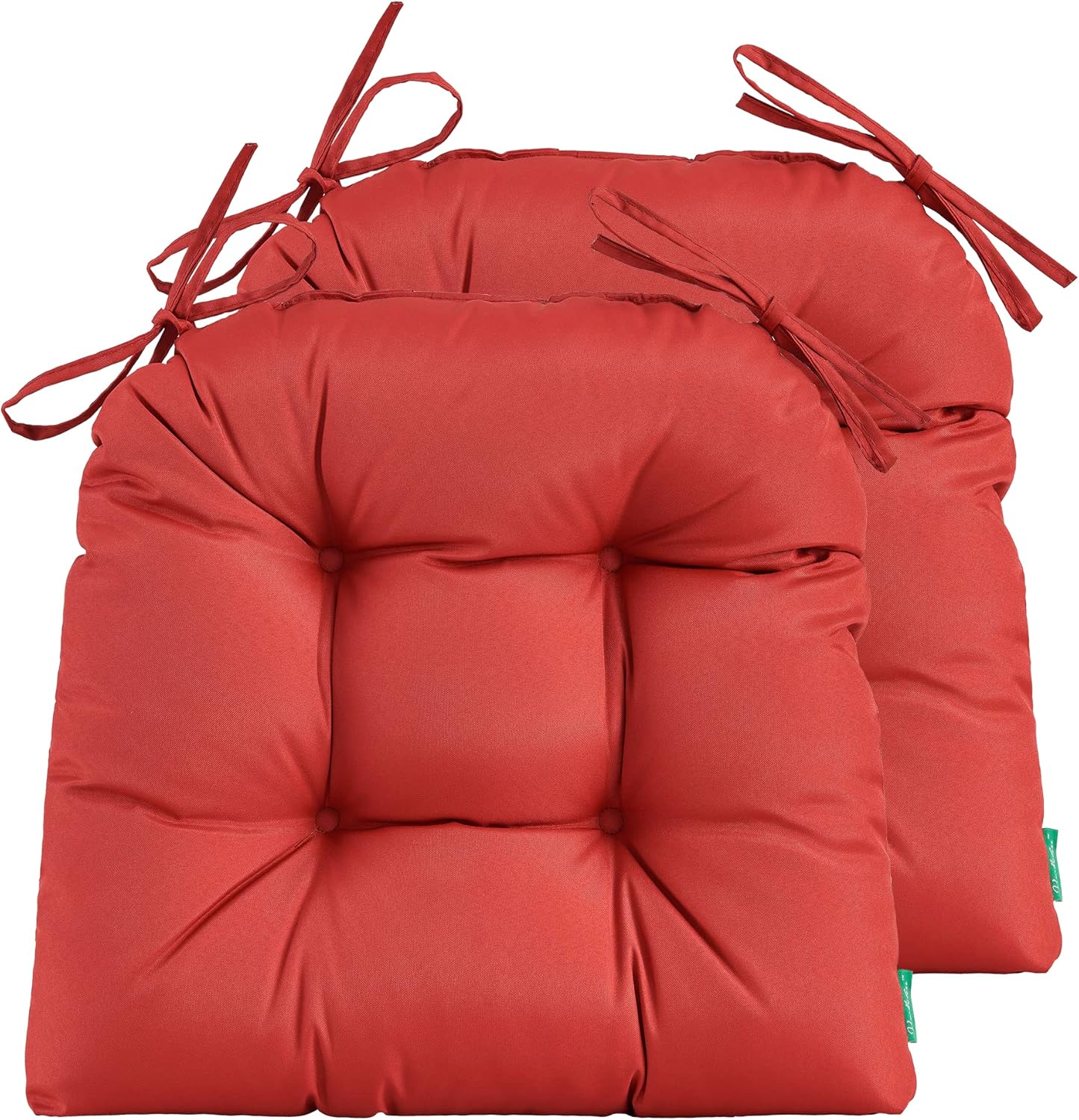 YOOZEKU Outdoor Chair Cushions 19" x 19" Patio Chair Seat Cushions,Set of 2 Tufted