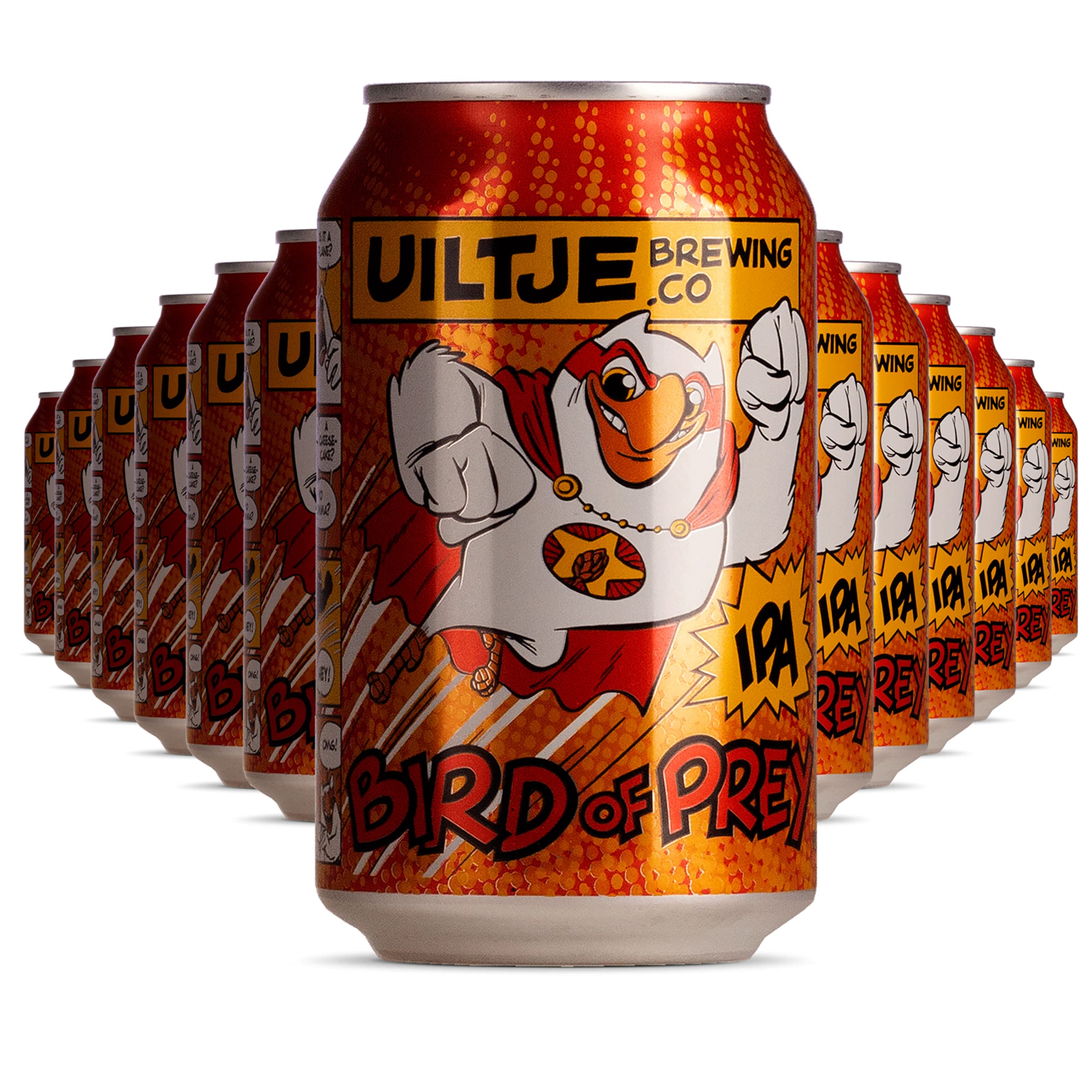 Uiltje `Bird of Prey´ IPA 5,8% (12 x 0,33l) ** Sparpack 11+1 GRATIS ** (inklusive 3,00 € Pfand)