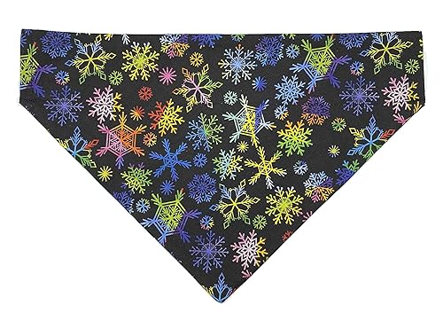 Miniatura 3 de Christmas Pet No-Tie Dog Bandana Slip On Over the Collar