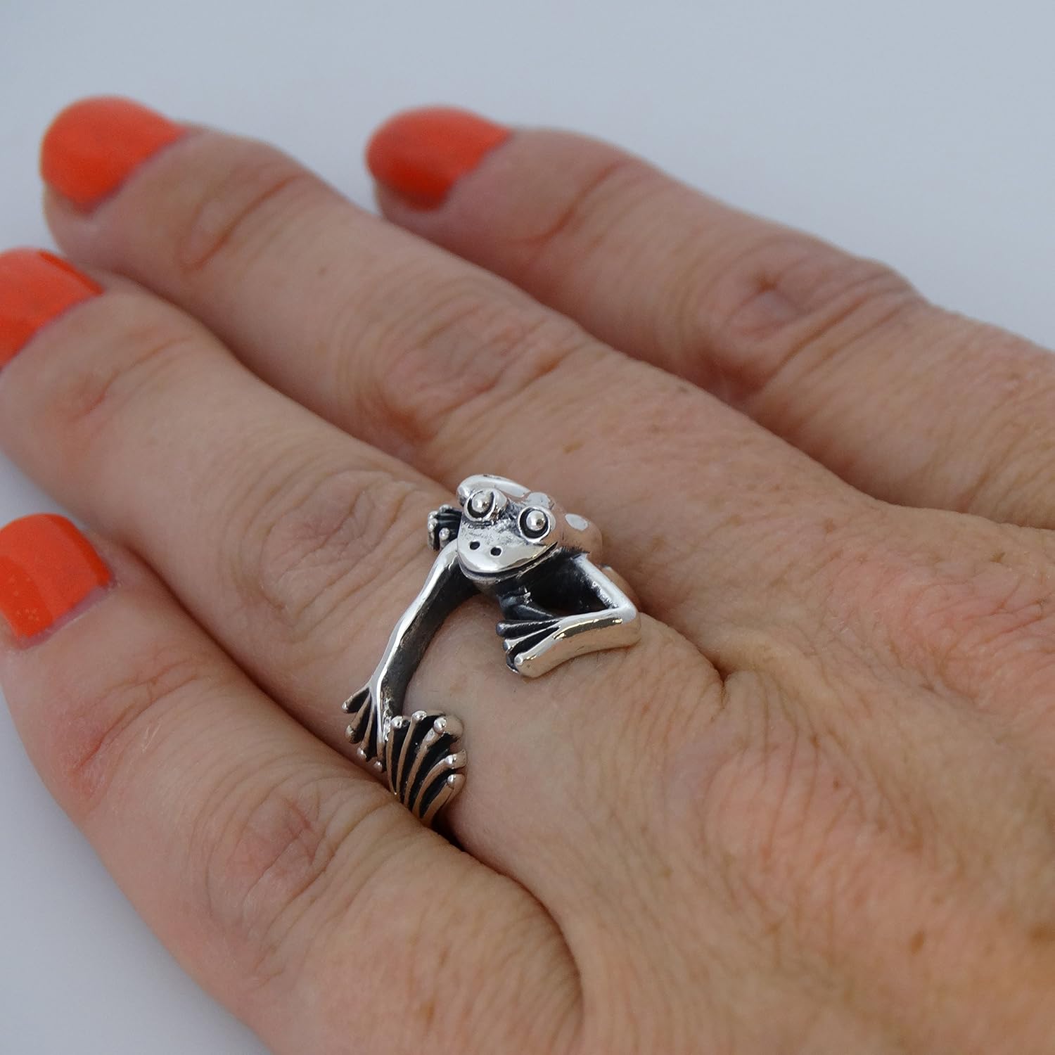 FashionJunkie4Life Sterling Silver Animal Rings, Sizes 5-10, Fashion Ring Accessories