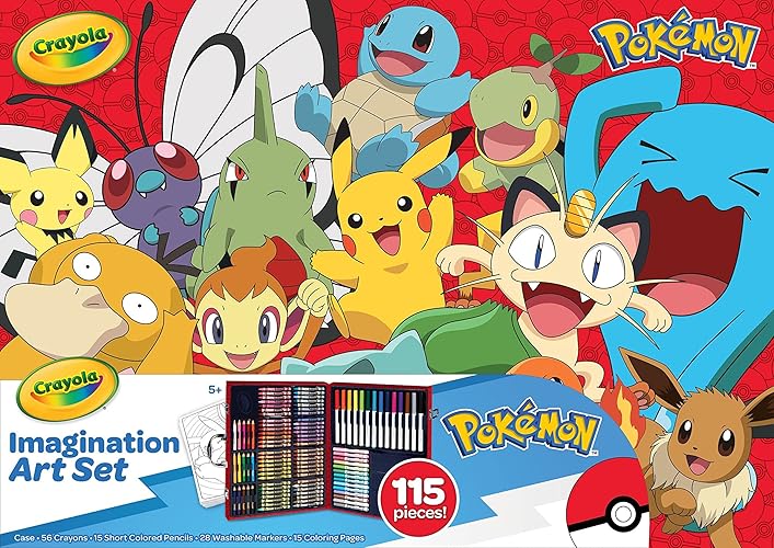 Crayola PokƩmon Imagination Art Set