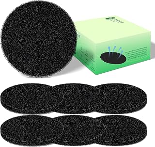 7.3inch Charcoal Filters for Kitchen Compost Bin Pail Replacement Filter