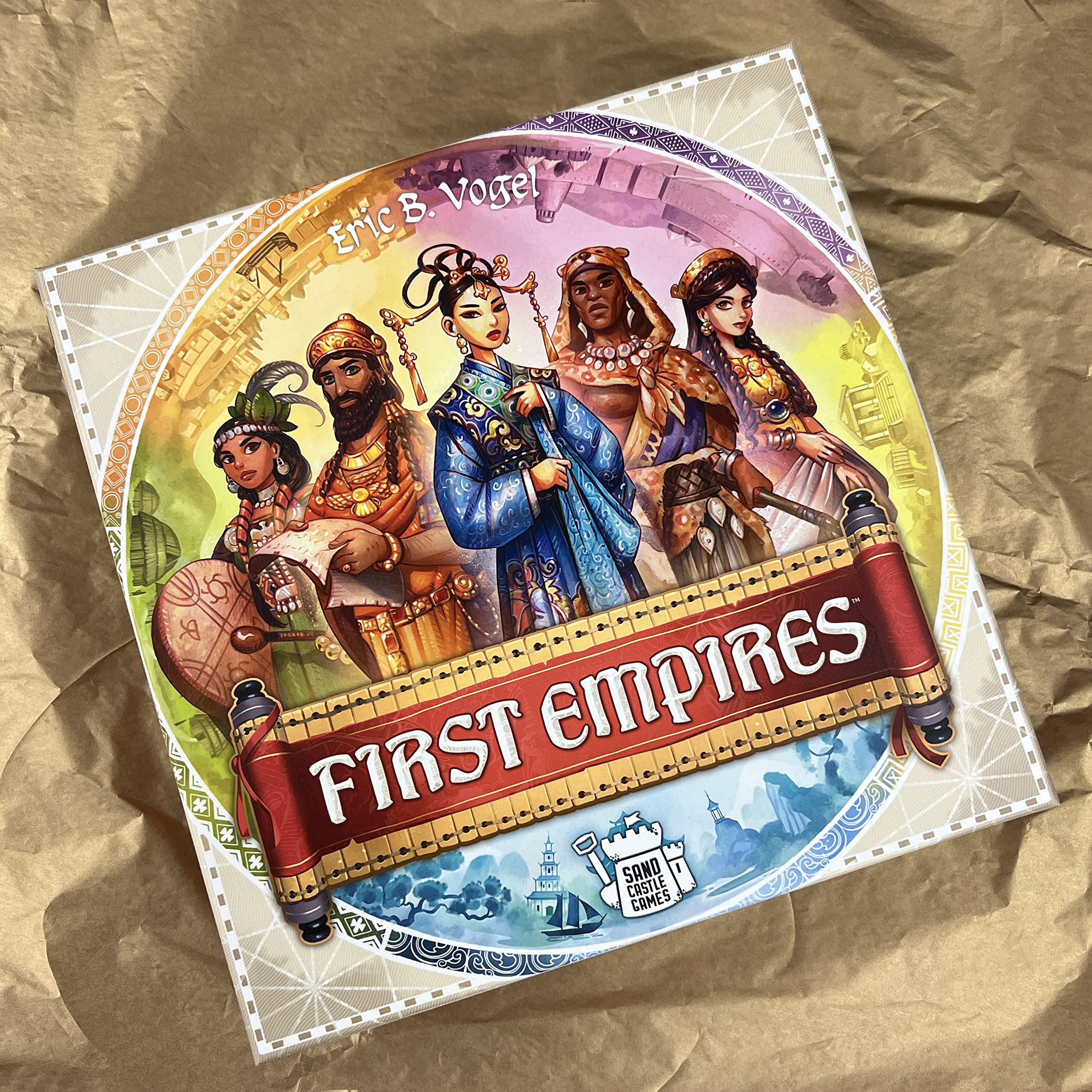 Asmodee - First Empires - Gioco da Tavolo Strategico, 2-5 Giocatori, 14+ Anni, Edizione in Italiano