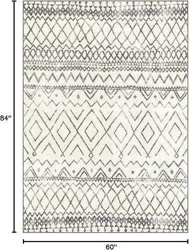 Miniatura 2 de Alfombra de arce con diseño abstracto de diamante, estilo envejecido, alfombra grande fabricada en Estados Unidos para salón, dormitorio y comedor,