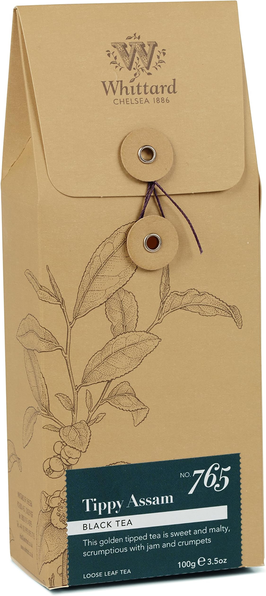 of Chelsea Tippy Assam Loose Tea Pouch 100 g