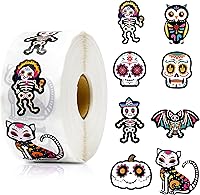 Vista 27 de BeYumi Calcomanías de rollo de conciencia sobre el autismo, 1000 piezas de rompecabezas, calcomanías de cinta en 2 rollos, vinilo impermeable